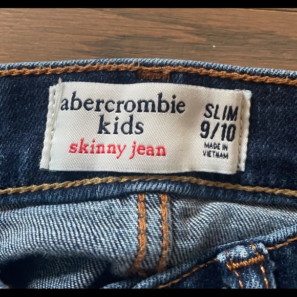 Abercrombie Kids Boys Skinny Jeans, Size 9/10 - Picture 5 of 5